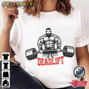 Deadlift Fitness T-Shirt Graphic Tee