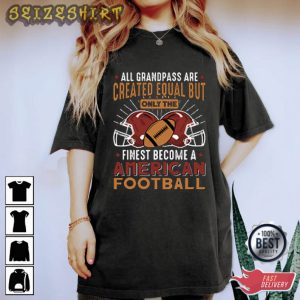 Finest Become A American Football T-Shirt Design