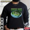 Fishing Bass Green T-Shirt Design