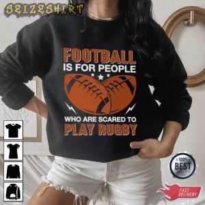 Football Is For People Sport T-Shirt Design