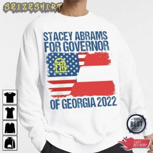 GA Elections 2022 American Flag T-Shirt