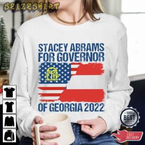 GA Elections 2022 American Flag T-Shirt