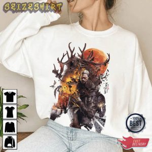 Geralt The Witcher Trendy T-Shirt