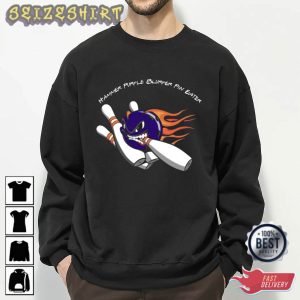 Hammer Purple Blurper Pin Eater Bowling T-Shirt