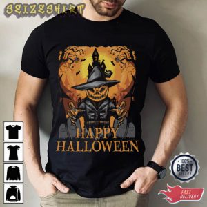 Happy Halloween Unique T-Shirt Graphic Tee