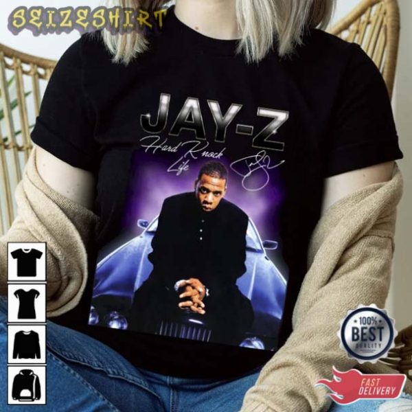 Hard Knock Life Jay Z Rapper Signature T-Shirt