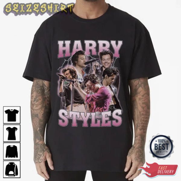 Harry Style One Direction Graphic Tee T-Shirt