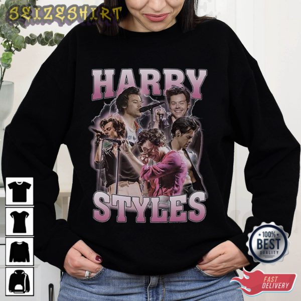 Harry Style One Direction Graphic Tee T-Shirt