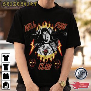 Hell Fire Club Movie Graphic Tee T-Shirt