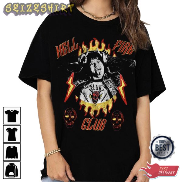 Hell Fire Club Movie Graphic Tee T-Shirt