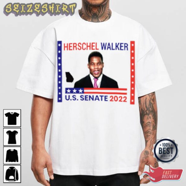 Herschel Walker Georgia Elections 2022 T-Shirt