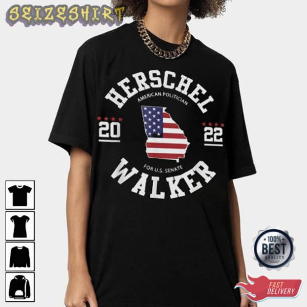 Herschel Walker Georgia Senate USA T-Shirt