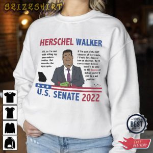 Herschel Walker US Senate 2022 T-Shirt