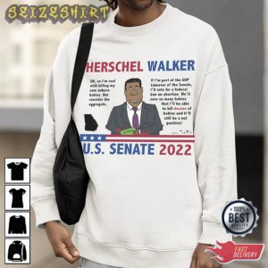 Herschel Walker US Senate 2022 T-Shirt