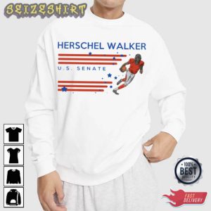 Herschel Walker US Senate Run Fight Win T-Shirt