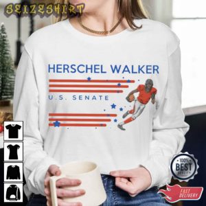 Herschel Walker US Senate Run Fight Win T-Shirt