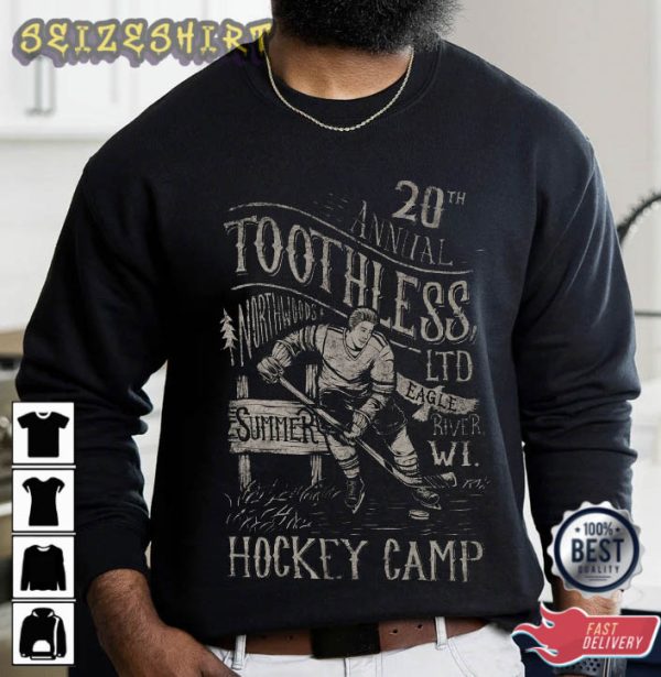Hockey Camp Sports Graphic Tee T-Shirt