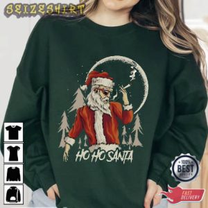 Hoho Santa Christmas Holiday T-Shirt
