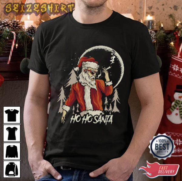 Hoho Santa Christmas Holiday T-Shirt