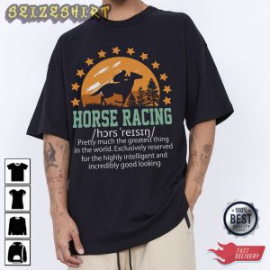 Horse Racing Best Graphic Tee T-Shirt Design