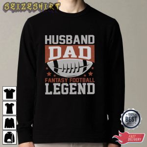 Husband Fantasy Football Legend T-Shirt