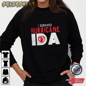 I Survived Hurricane Ian IDA Unisex Cotton Tee
