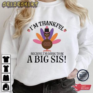 Im Thankful Thanksgiving T-Shirt Graphic Tee
