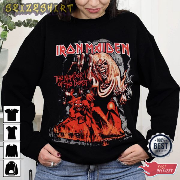 Iron Maiden Best Movie T-Shirt Graphic Tee