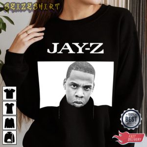 Jay Z Rapper Black And White T-Shirt