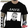Jay Z Rapper Black And White T-Shirt
