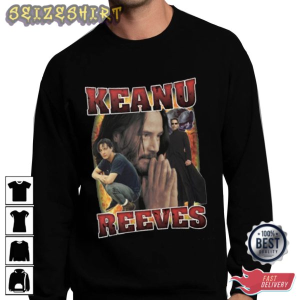 Keanu Reeves Best Graphic Tee T-Shirt Design