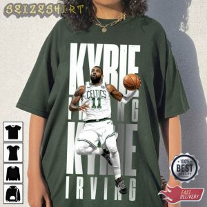 Kyrie Irving Brooklyn Nets Vintage Styles Retro 90s T-Shirt