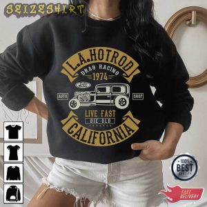 LA Hotrod Drab Racing Sport T-Shirt Design