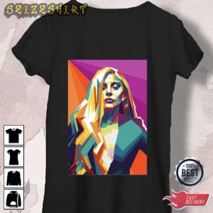 Lady Gaga Graphic Tee Lady Gaga Singer Rock Gift For Fan