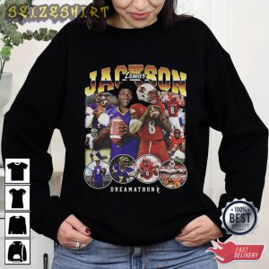 Lamar Jackson Dreamathon HOT Graphic Tee T-Shirt