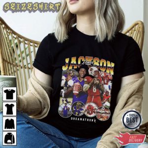 Lamar Jackson Dreamathon HOT Graphic Tee T-Shirt