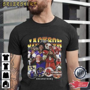 Lamar Jackson Dreamathon HOT Graphic Tee T-Shirt