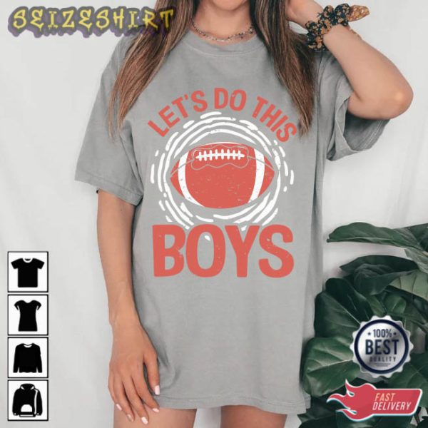 Let’s Do This Boys Football T-Shirt Design