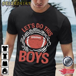 Let's Do This Boys Football T-Shirt Design