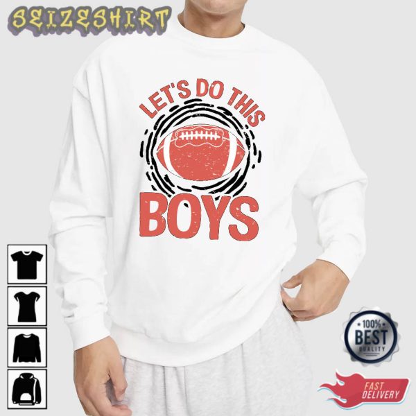 Let’s Do This Boys Football T-Shirt Design