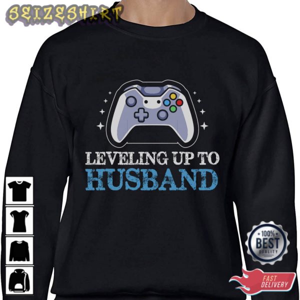 Leveling Up To Husband Family T-Shirt