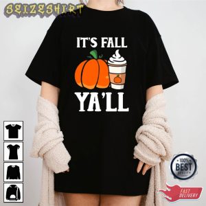 Love Fall Yall Pumpkin Shirt
