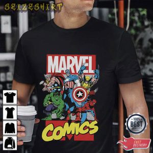 Marvel Comics T-Shirt Design Graphic Tee