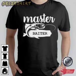Master Baiter Fishing T-Shirt Design