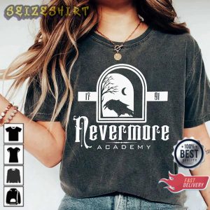 Nevermore Academy Wednesday 2022 Wednesday Addams TV Series Sweatshirt