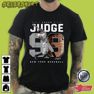 New York Baseball Aaron Judge 99 Baseball Player Gift T-Shirt