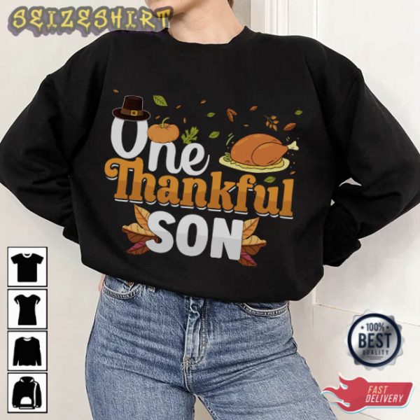 One Thankful Son Gift For Son T-Shirt