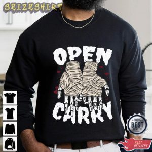 Open Carry Boxing Sport T-Shirt Design