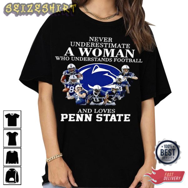 Penn State Football Unique T-Shirt Graphic Tee