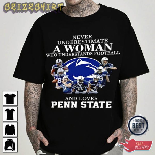 Penn State Football Unique T-Shirt Graphic Tee